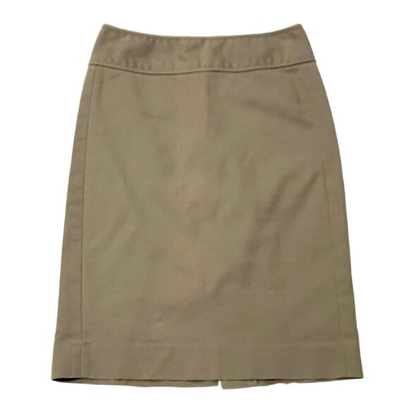 Gap Casual Taupe Straight Pencil Skirt - Picture 3 of 9
